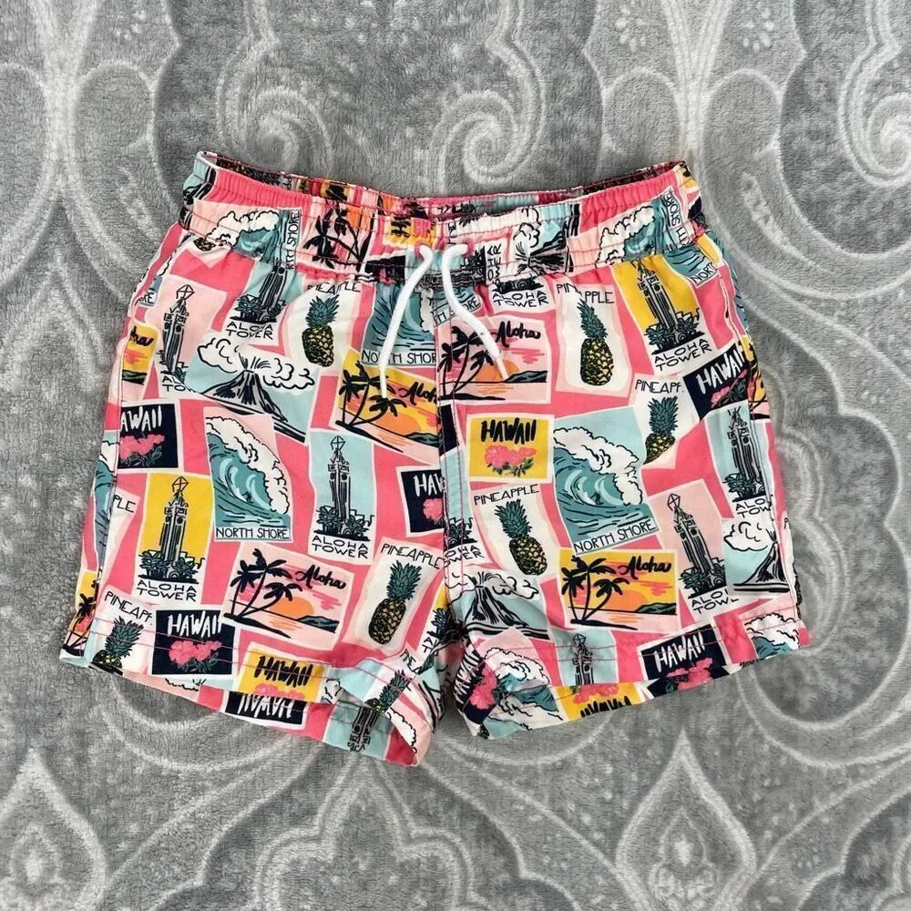 Boys Janie and Jack Swim Trunks